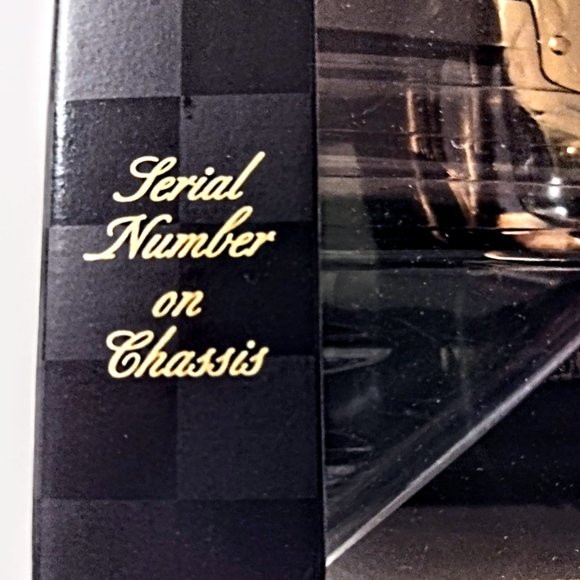 Snap-on 1998 1:24 Die Cast 24K Gold-Plated #98 Monte, Ltd Edn 395 of 10,000 NEW! - Picture 8 of 16